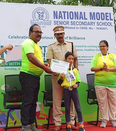 National Model CBSE School award recognition 3