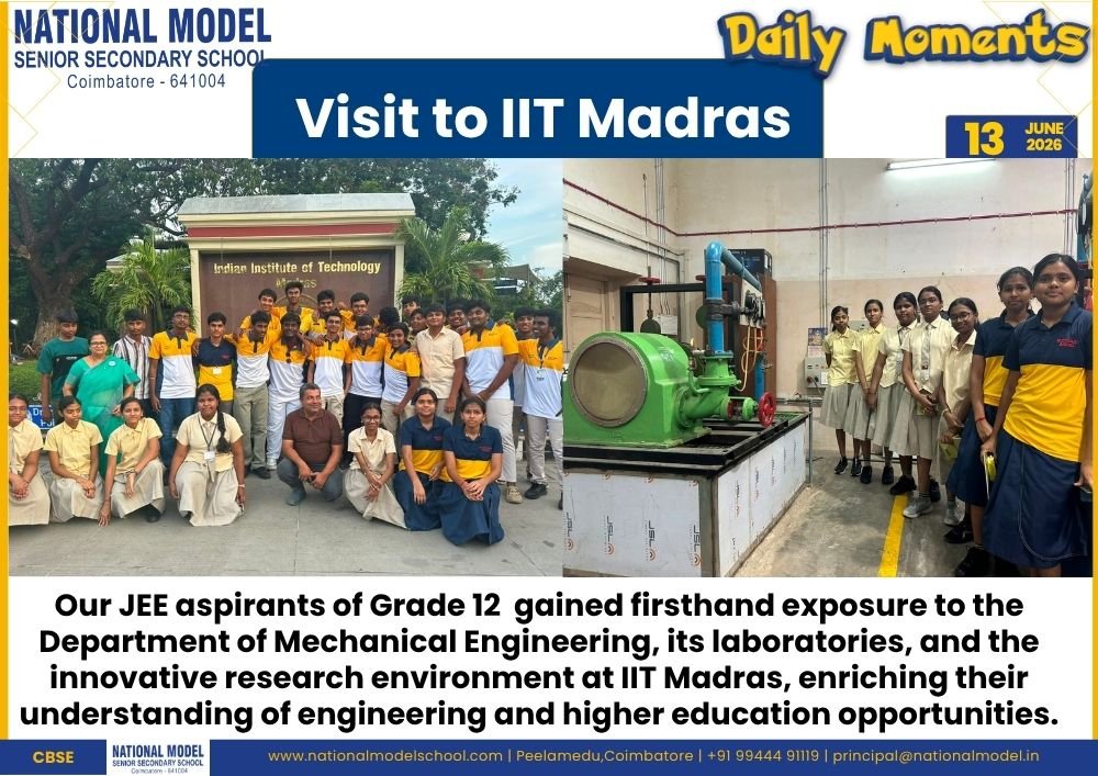 Visit to IIT Madras