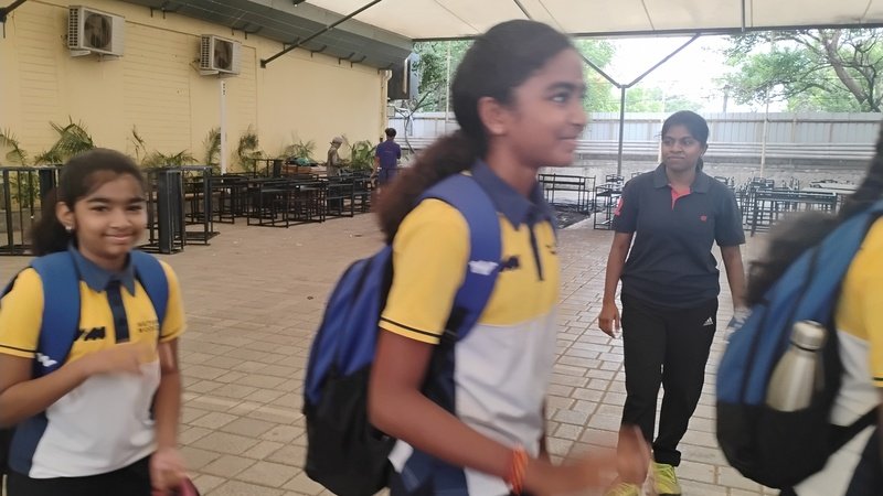 School 1st day celebration